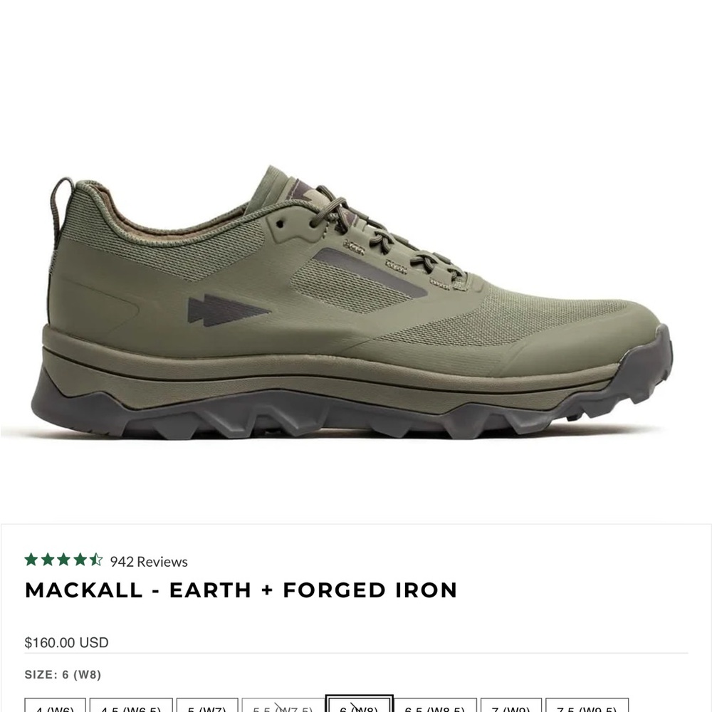 Go Ruck Unisex Mackall Athletic Shoes